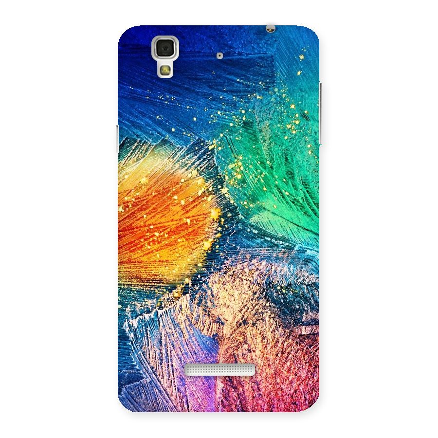 Colorful Leafs Vibrant Back Case for Yu Yureka