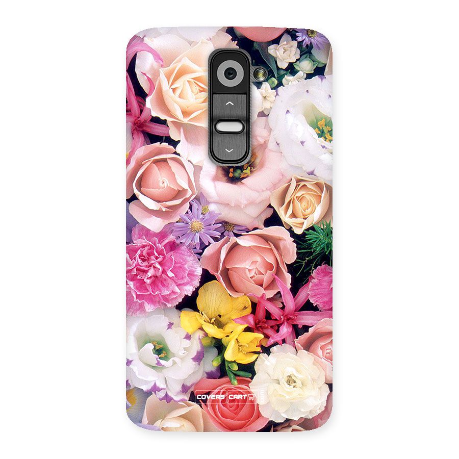 Colorful Roses Back Case for LG G2