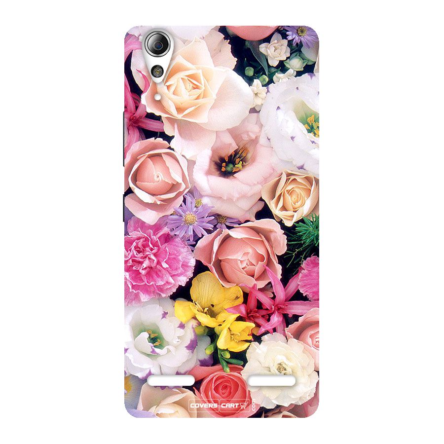 Colorful Roses Back Case for Lenovo A6000 Plus