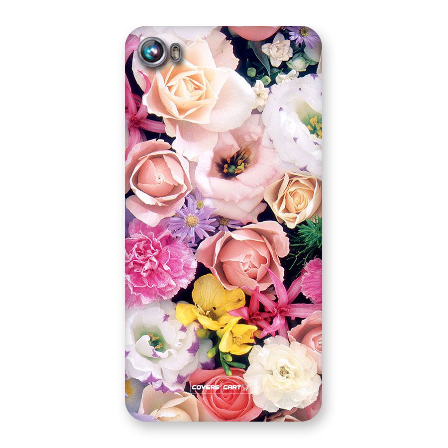 Colorful Roses Back Case for Micromax Canvas Fire 4 A107