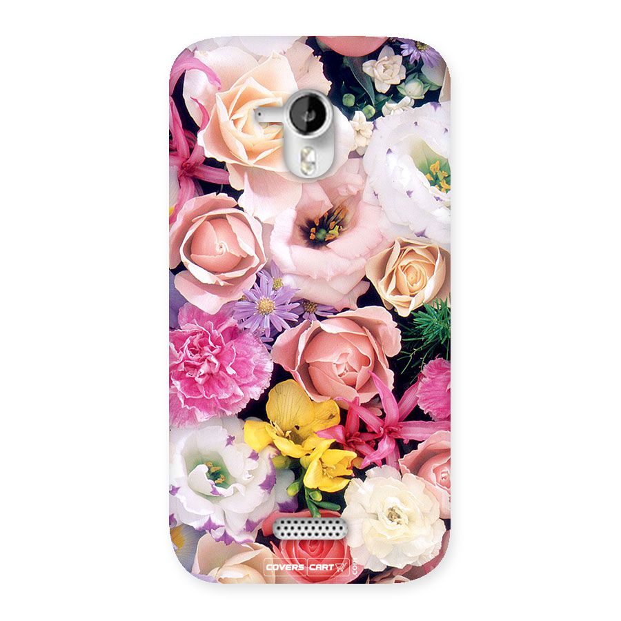Colorful Roses Back Case for Micromax Canvas HD A116