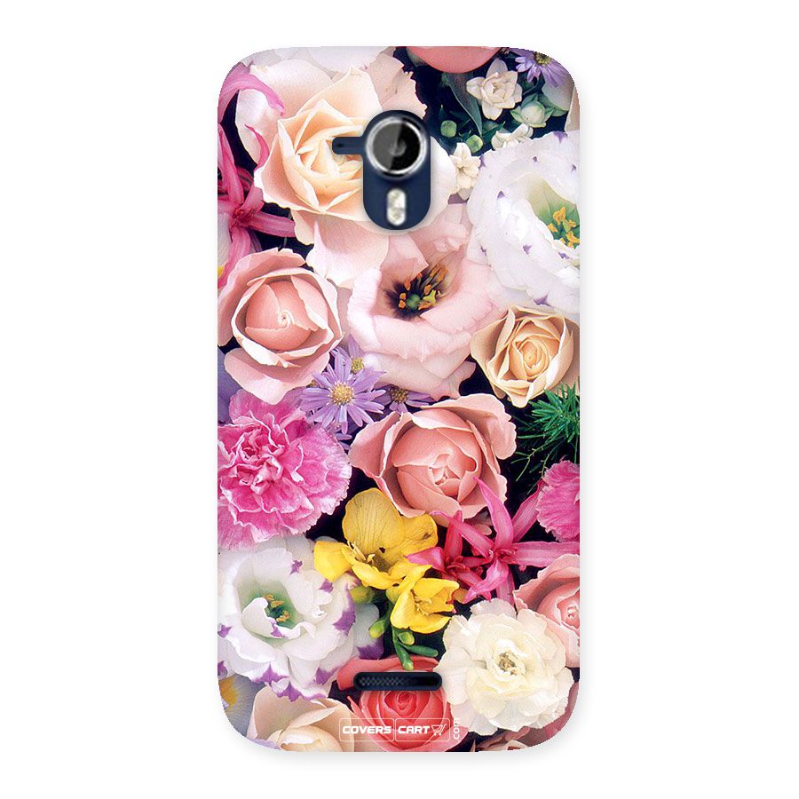 Colorful Roses Back Case for Micromax Canvas Magnus A117