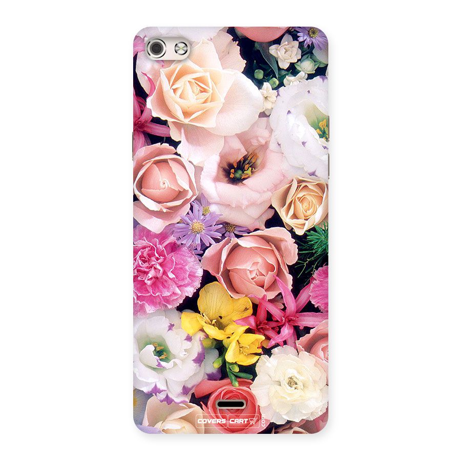 Colorful Roses Back Case for Micromax Canvas Silver 5