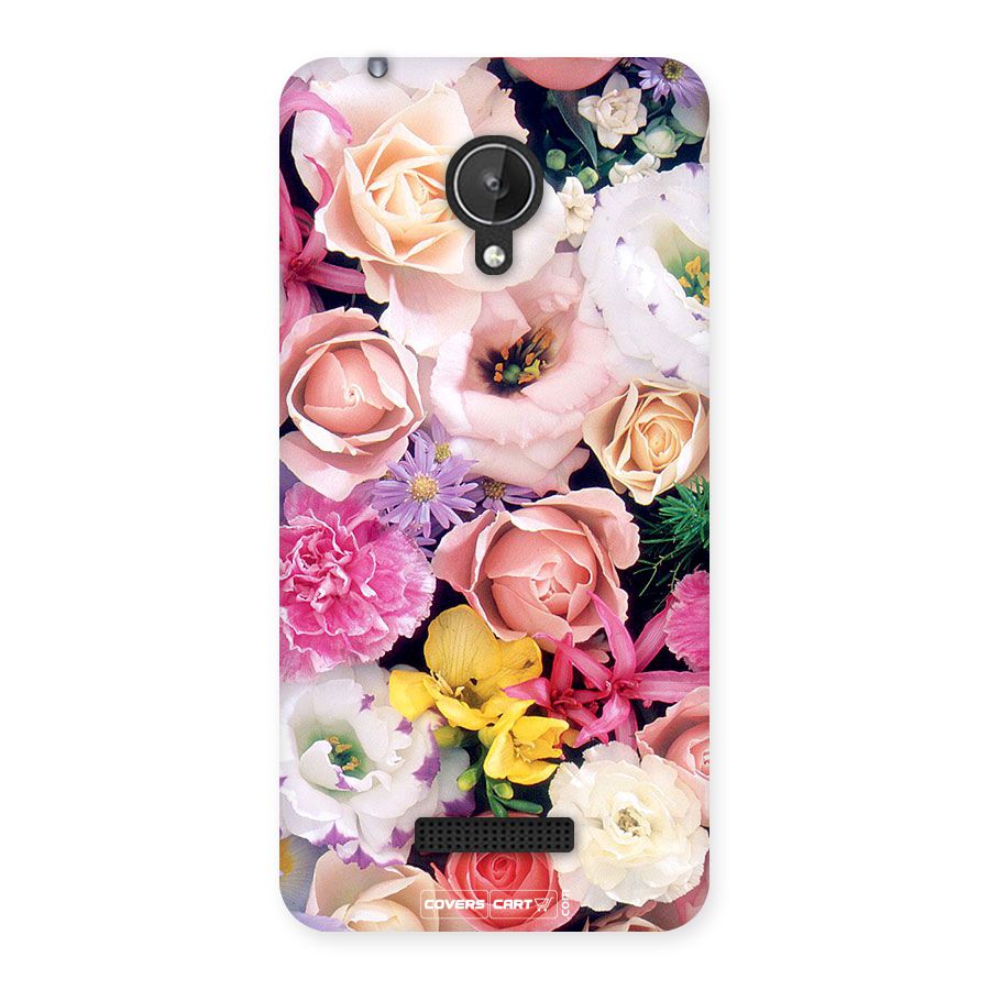 Colorful Roses Back Case for Micromax Canvas Spark Q380
