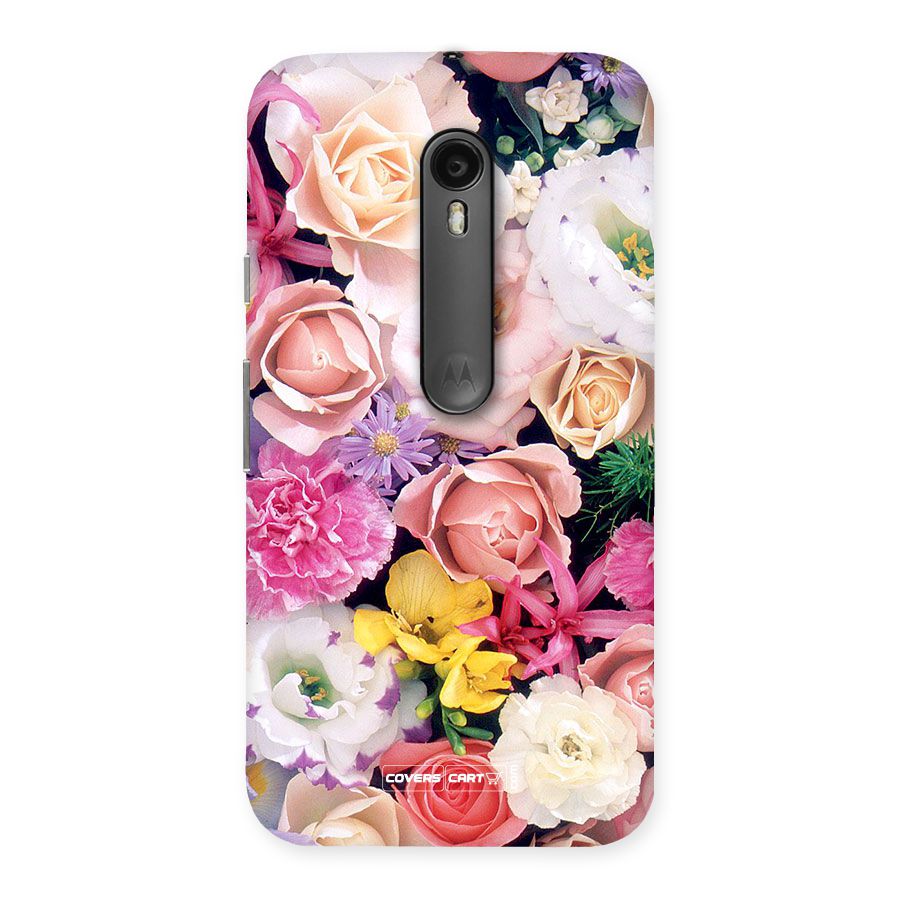 Colorful Roses Back Case for Moto G3