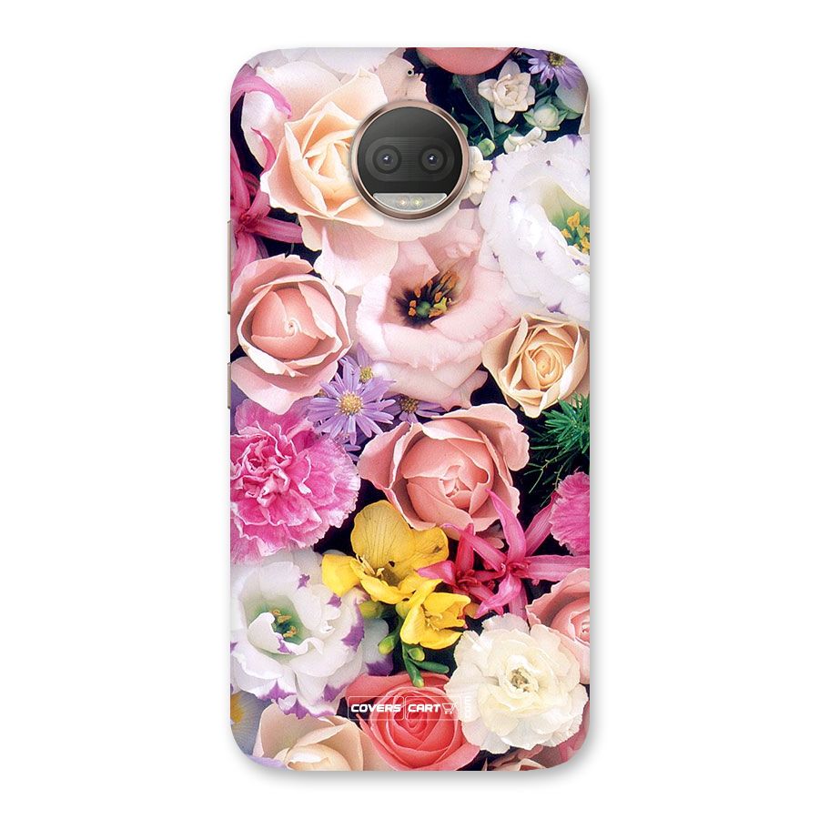 Colorful Roses Back Case for Moto G5s Plus