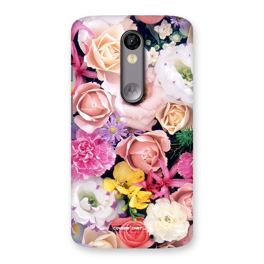 Colorful Roses Back Case for Moto X Force