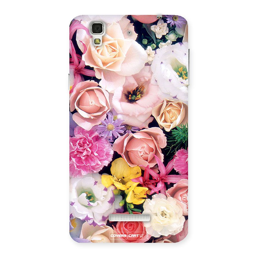 Colorful Roses Back Case for Yu Yureka