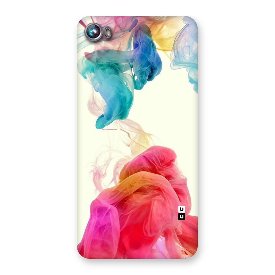 Colorful Splash Back Case for Micromax Canvas Fire 4 A107