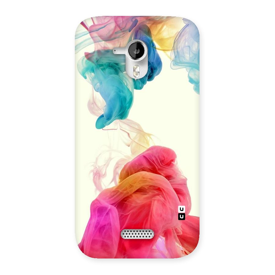Colorful Splash Back Case for Micromax Canvas HD A116