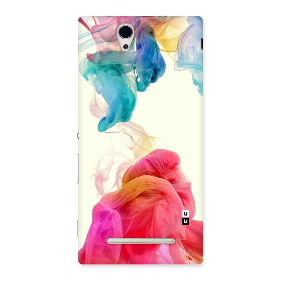 Colorful Splash Back Case for Sony Xperia C3