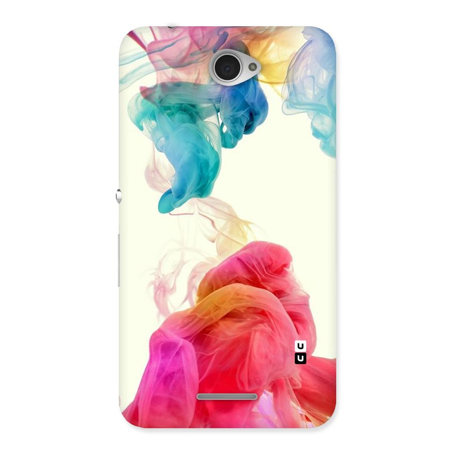 Colorful Splash Back Case for Sony Xperia E4