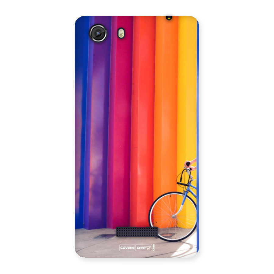 Colorful Walls Back Case for Micromax Unite 3