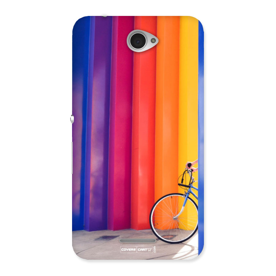 Colorful Walls Back Case for Sony Xperia E4