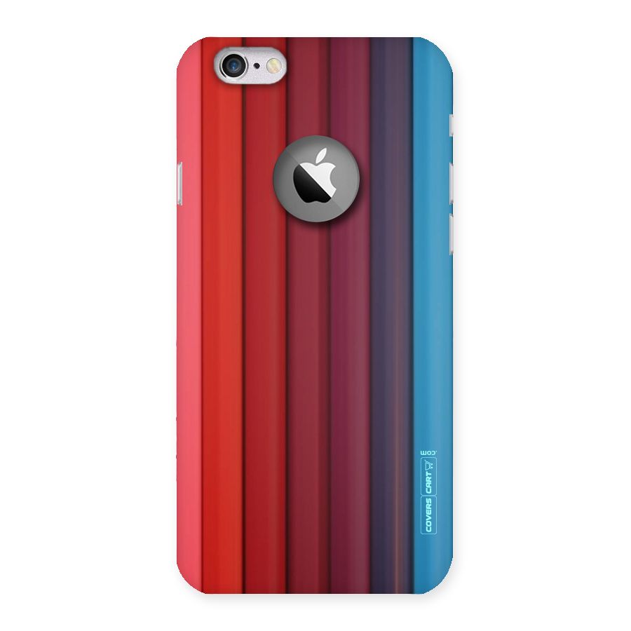 Colour Palette Back Case for iPhone 6 Logo Cut
