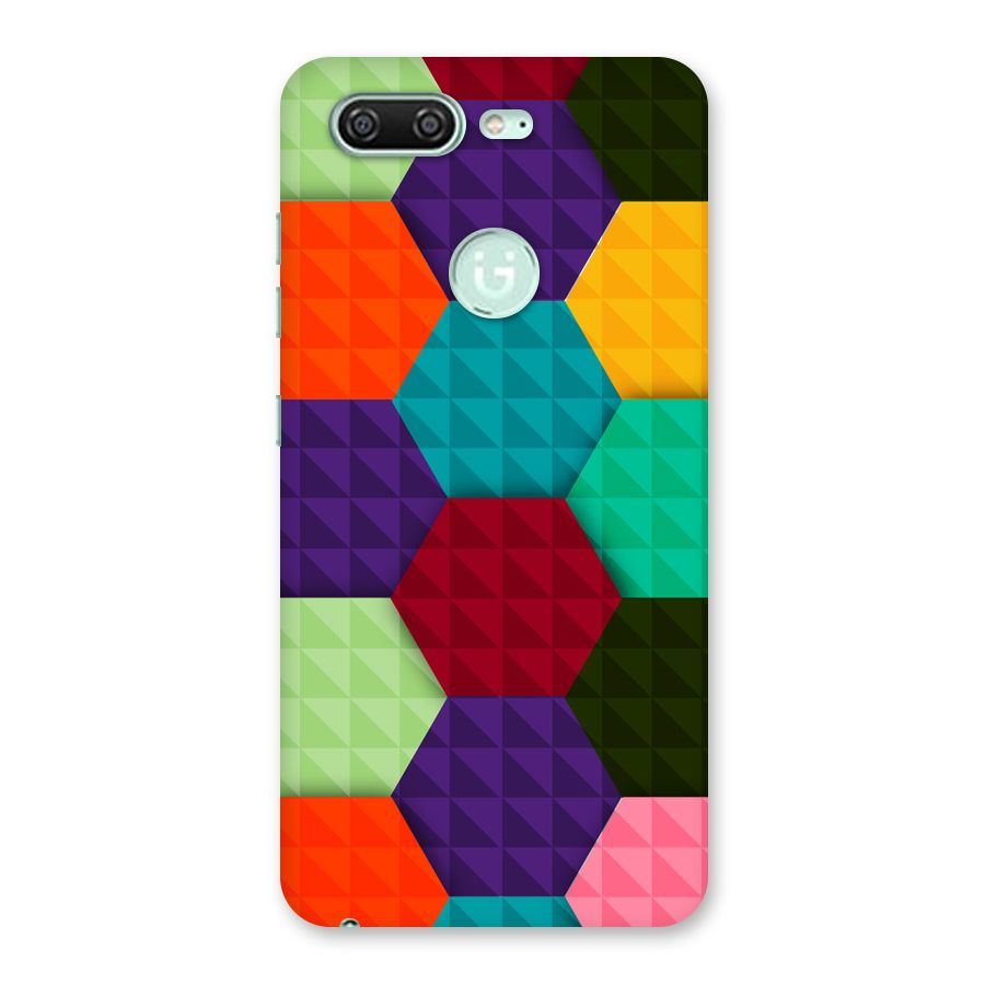 Colourful Abstract Back Case for Gionee S10
