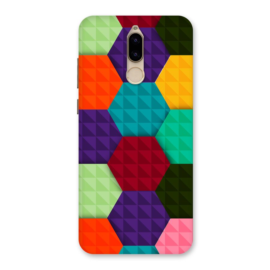 Colourful Abstract Back Case for Honor 9i