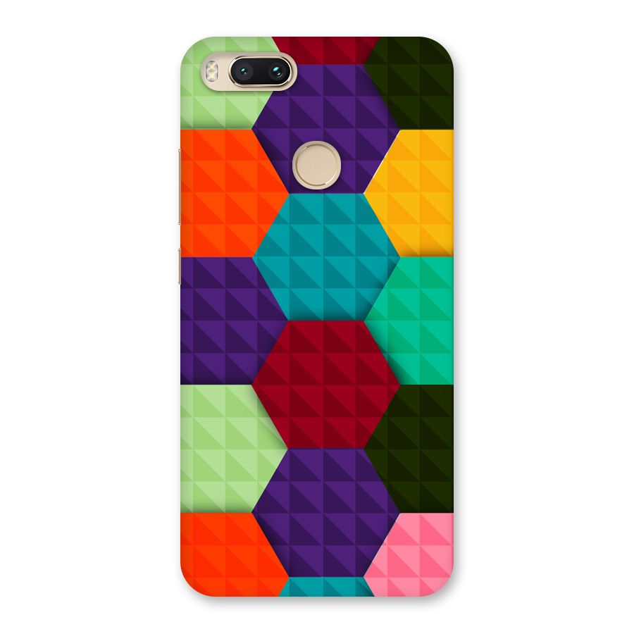 Colourful Abstract Back Case for Mi A1