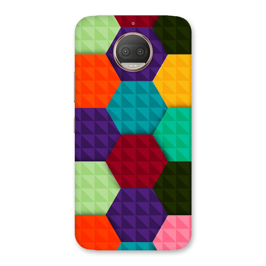 Colourful Abstract Back Case for Moto G5s Plus