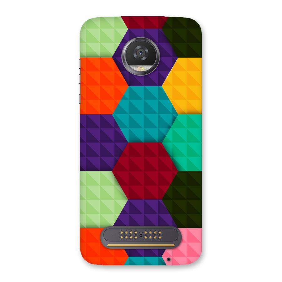 Colourful Abstract Back Case for Moto Z2 Play