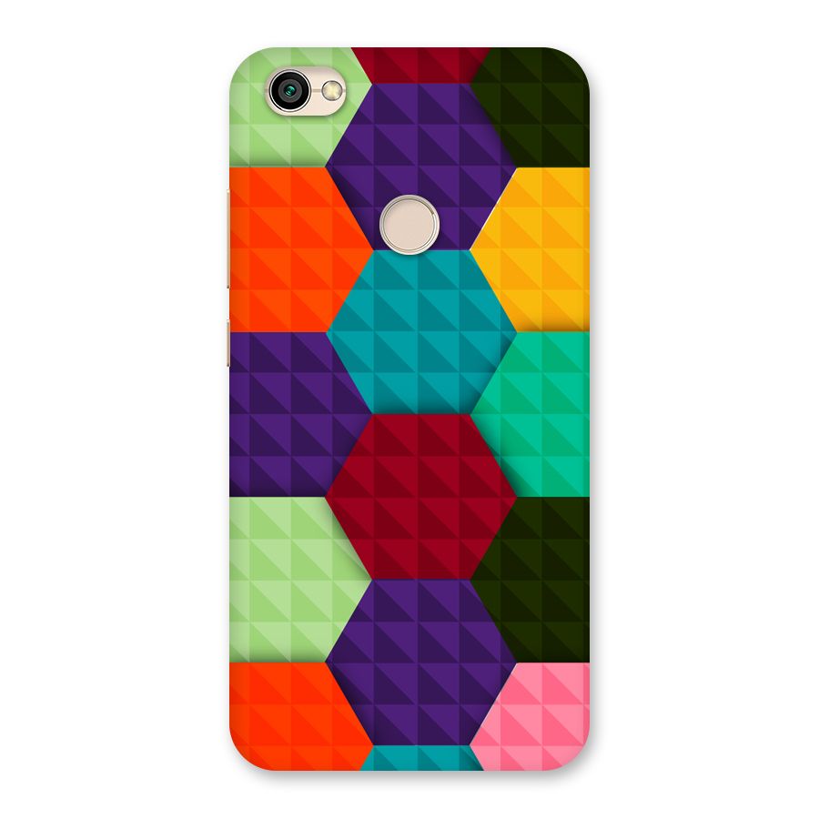 Colourful Abstract Back Case for Redmi Y1 2017