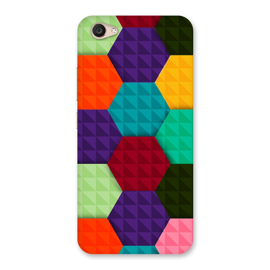 Colourful Abstract Back Case for Vivo V5 Plus