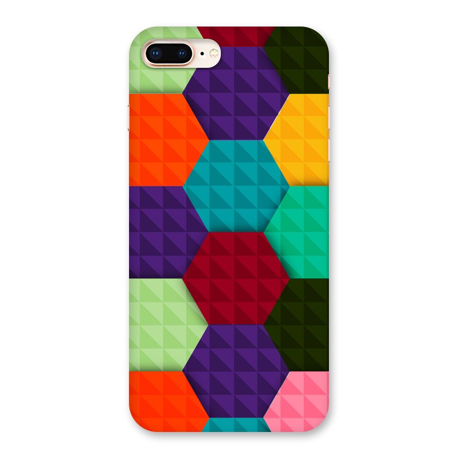 Colourful Abstract Back Case for iPhone 8 Plus