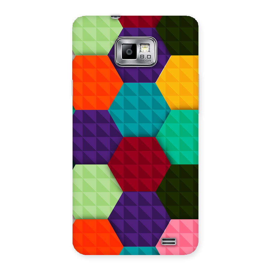 Colourful Abstract Back Case for Galaxy S2