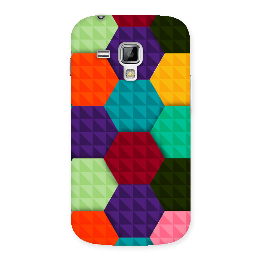 Colourful Abstract Back Case for Galaxy S Duos