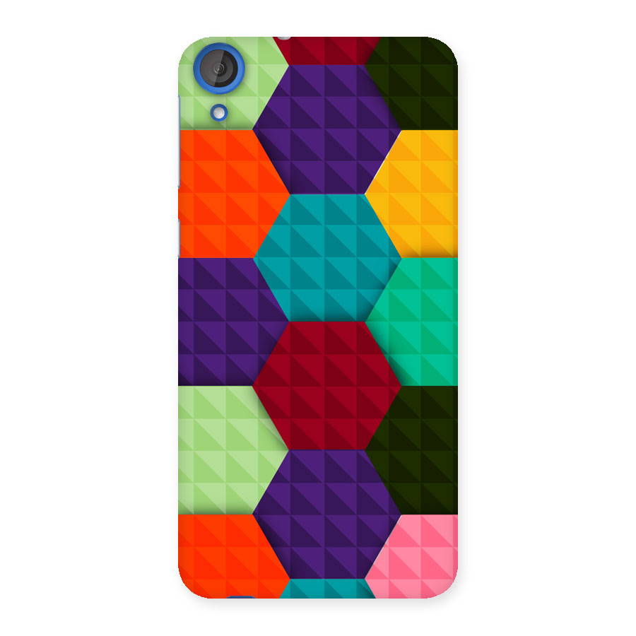 Colourful Abstract Back Case for HTC Desire 820