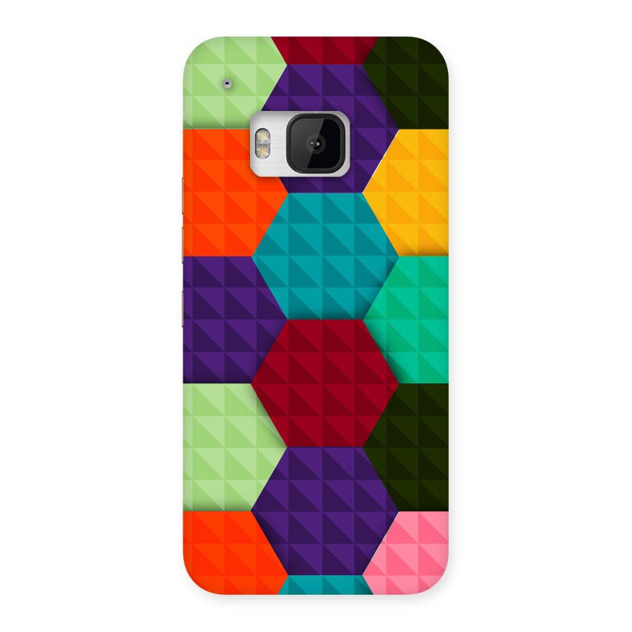 Colourful Abstract Back Case for HTC One M9