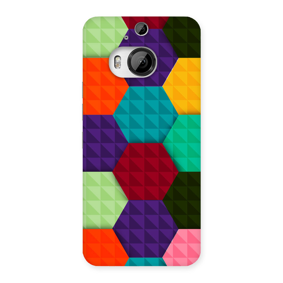 Colourful Abstract Back Case for HTC One M9 Plus
