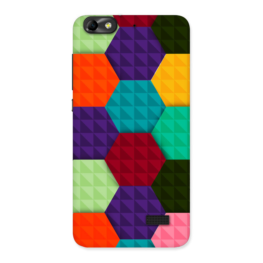 Colourful Abstract Back Case for Honor 4C