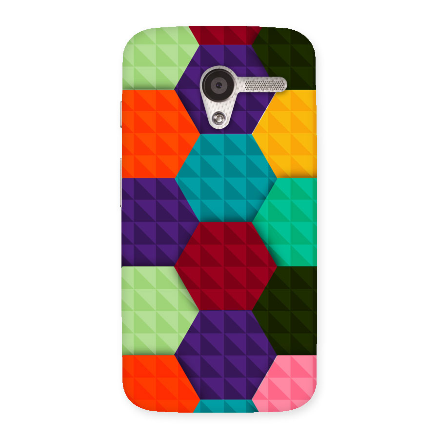 Colourful Abstract Back Case for Moto X