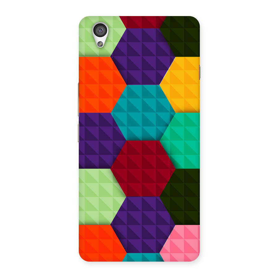 Colourful Abstract Back Case for Oneplus X