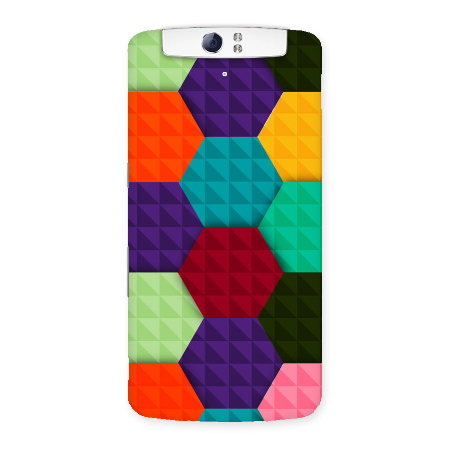 Colourful Abstract Back Case for Oppo N1