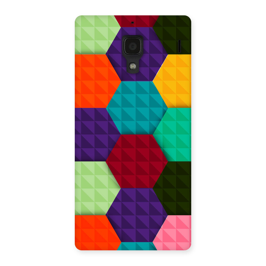 Colourful Abstract Back Case for Redmi 1S