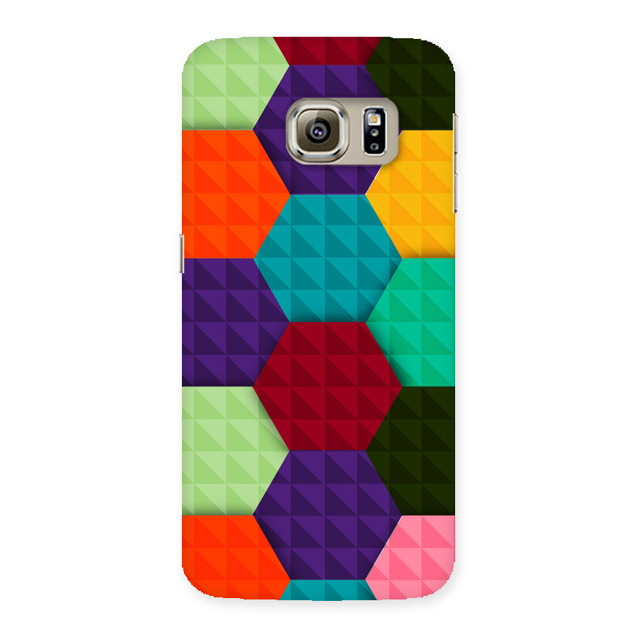 Colourful Abstract Back Case for Samsung Galaxy S6 Edge