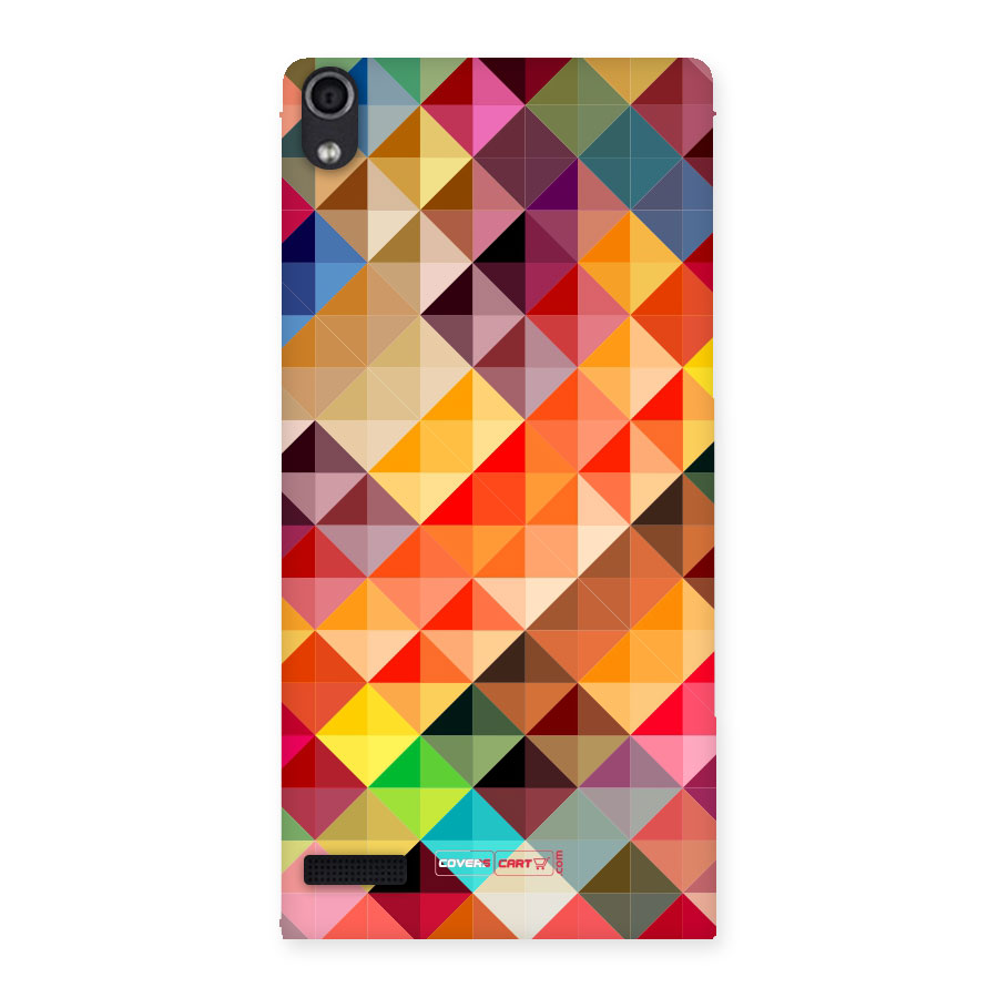 Colorful Cubes Back Case for Ascend P6