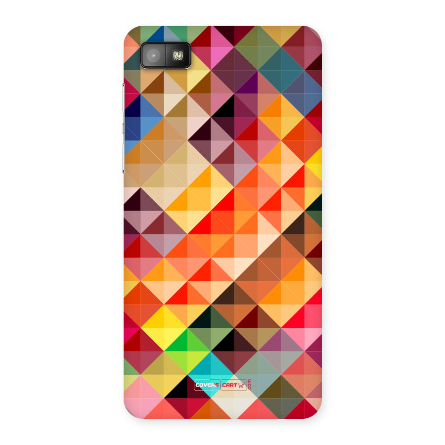 Colorful Cubes Back Case for Blackberry Z10