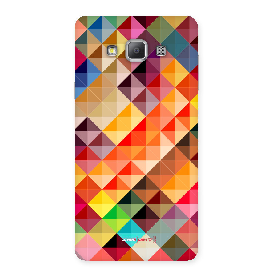 Colorful Cubes Back Case for Galaxy A7