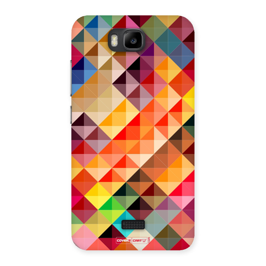Colorful Cubes Back Case for Honor Bee
