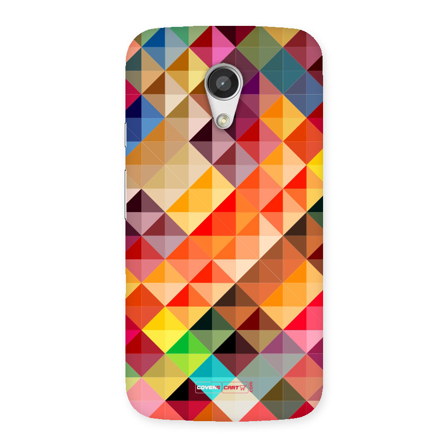 Colorful Cubes Back Case for Moto G 2nd Gen