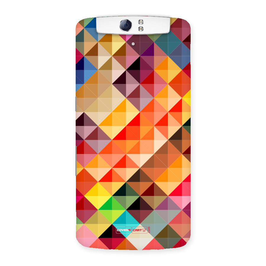 Colorful Cubes Back Case for Oppo N1