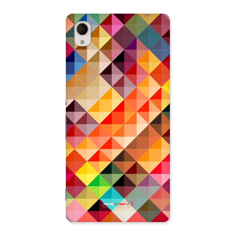 Colorful Cubes Back Case for Sony Xperia M4