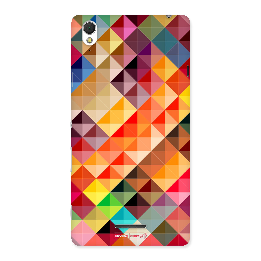 Colorful Cubes Back Case for Sony Xperia T3