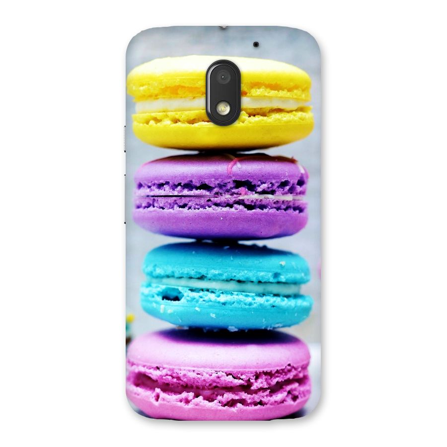Colourful Whoopie Pies Back Case for Moto E3 Power