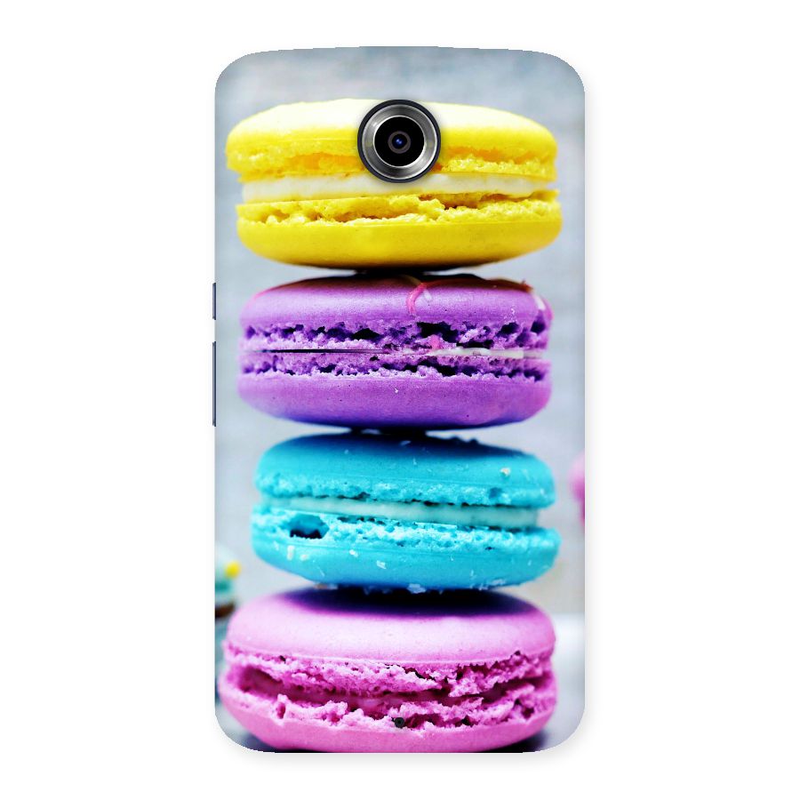 Colourful Whoopie Pies Back Case for Nexsus 6