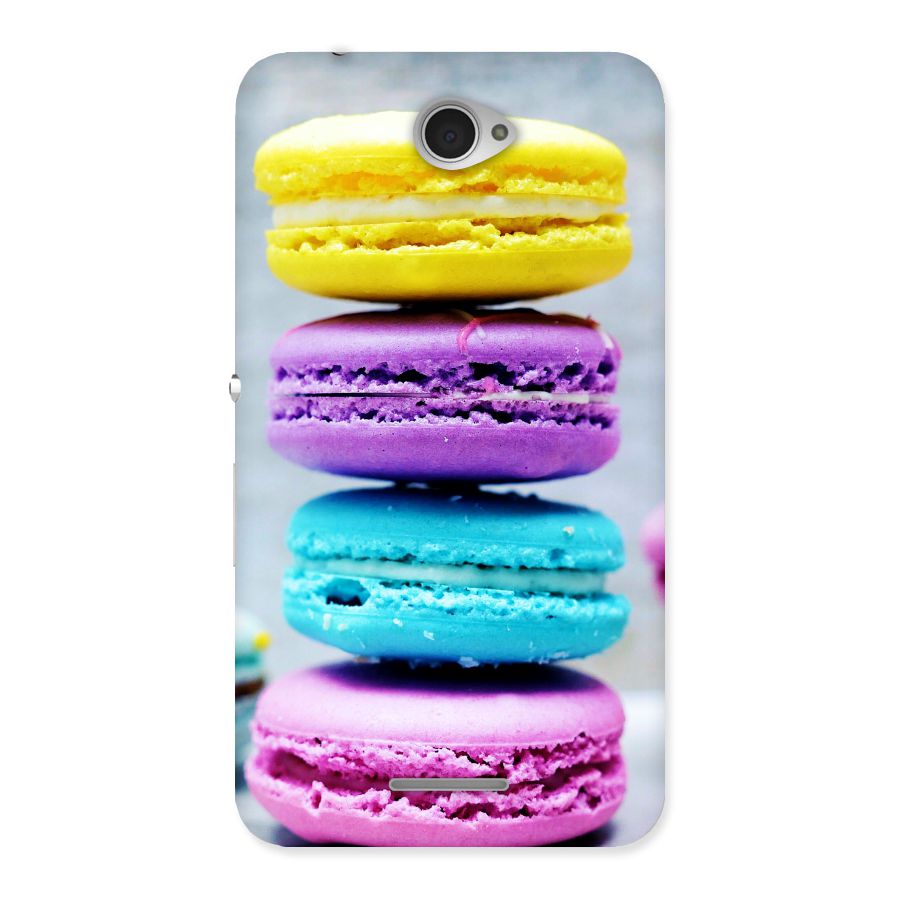 Colourful Whoopie Pies Back Case for Sony Xperia E4