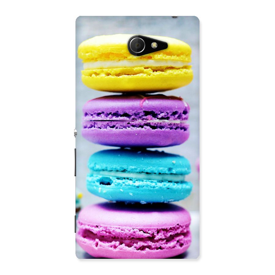 Colourful Whoopie Pies Back Case for Sony Xperia M2